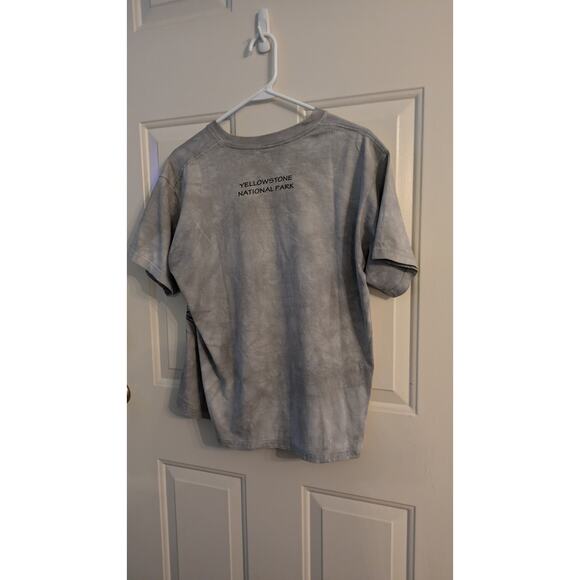 Vintage Yellowstone Park Blue/Gray Chickadee Tshirt Medium, Birds, Nature - Picture 3 of 7